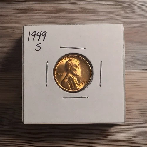 1949 S Lincoln Wheat Cent    UNC  FREE SHIPPING