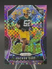 2019 Prizm- Rashan Gary #317 Purple Power Prizm Autographs /49 (AU, RC) packers