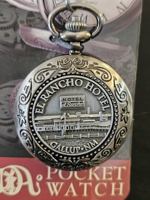 New - Souvenir Pocket Watch- Historic El Rancho Hotel