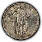 1926 25c Standing Liberty Silver Quarter - AU - SKU-Y6798