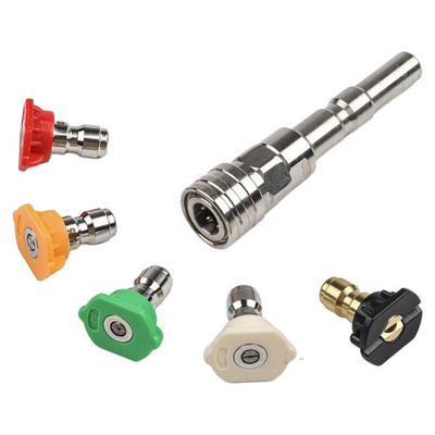 #ad #ad 14 Inch Stainless Steel Pressure Washer Adapter for Multiple Cleaning Scenarios $22.05