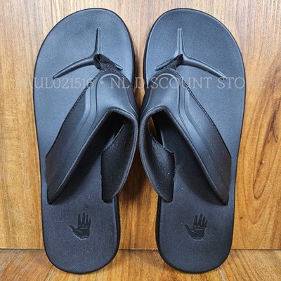 BODY GLOVE Men's Flip Flop Casual Lightweight Comfort Slide Sandals ~ Black