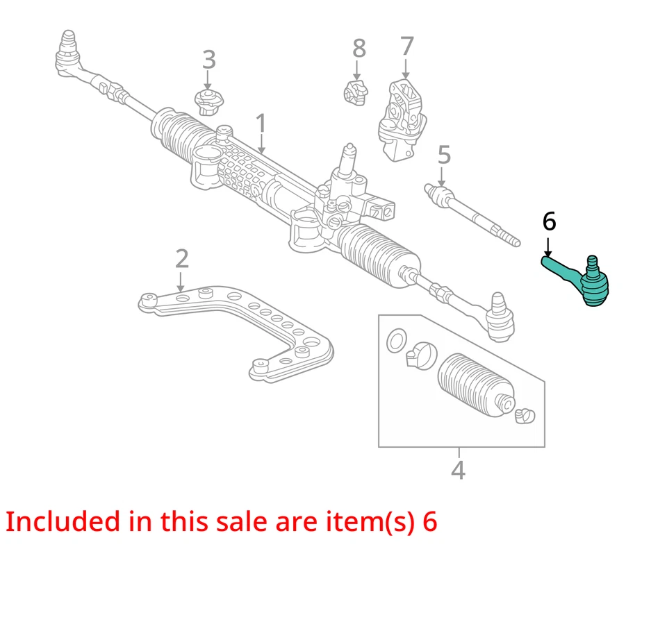 Barra de amarre exterior para MERCEDES BENZ E300 E320 E430 E55 AMG 2103380515 OEM NOS Foto 3 de 4