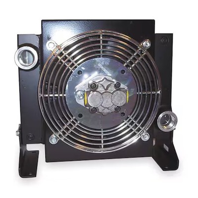 Akg Hr25-0218 Oil Cooler, W/Hydraulic Motor, 8-80 Gpm