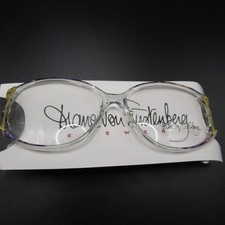 Diane Von Furstenberg DVF 1503 56-18-140 Clear Multicolor Eyeglass Frames