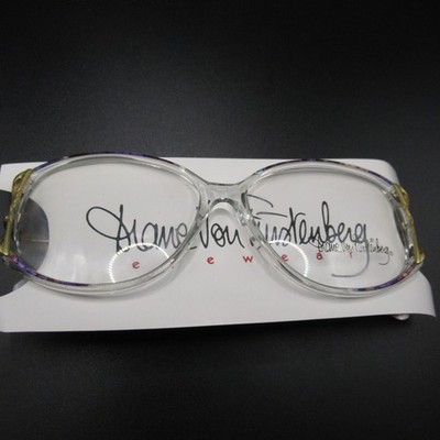 Diane Von Furstenberg DVF 1503 56-18-140 Clear Multicolor Eyeglass Frames