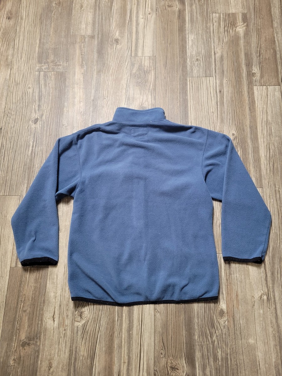 Vintage Burton AK Fleece Full Zip Jacket Men's Blue Snowboard