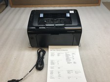 HP LaserJet Pro P1102W stampante monocromatica nera numero di pagine toner inc