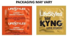50 CT LifeStyles Large KYNG Condoms