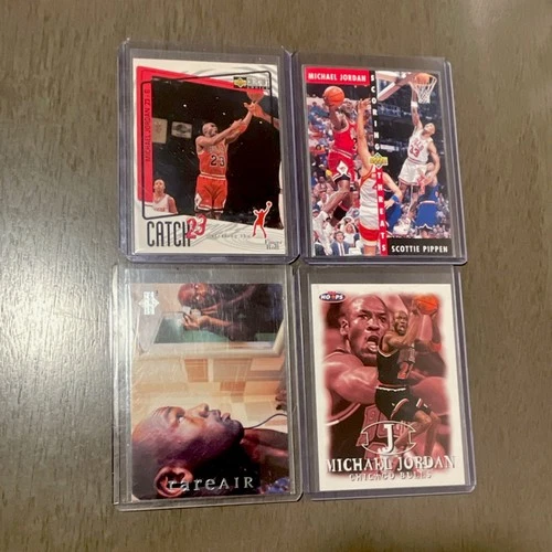 New ListingUpper Deck Hoops Michael Jordan Scottie Pippen Bulls RareAIR Lot 4 Cards