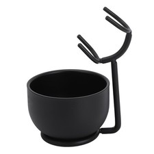 Shaving Brush Stand with Bowl Men Beard Shaving Tool Brush Holder Set Grooming