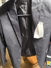 NEW Calvin Klein Boys Black Suit Jacket Blazer Size 10
