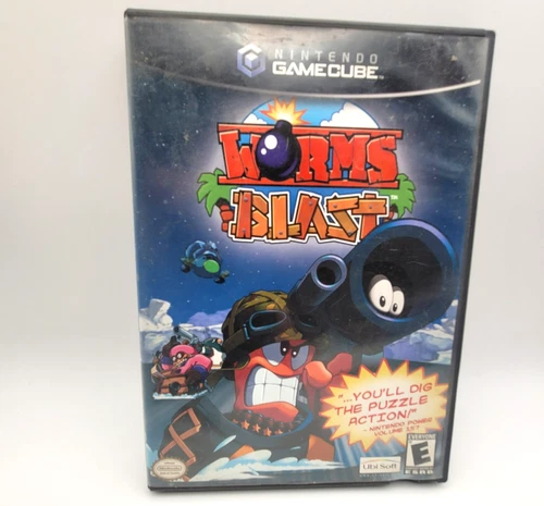 Worms Blast (Nintendo GameCube, 2002) CIB Complete