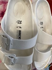 Youth Birkenstock Size 34/3US White Rubber