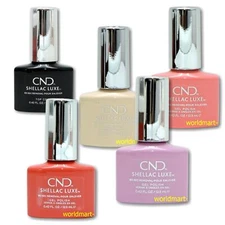 CND SHELLAC LUXE Gel Nail Polish 0.42oz-12.5ml Gel Color /Choose Color