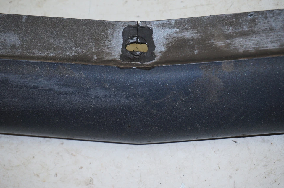 1984-1989 C4 Corvette Radiator Air Deflector Center Spoiler Silver *USED* Foto 4 de 4