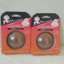 Hollywood Fashion Secrets Silicone CoverUps DARK Tone 2 PAIR. Lingerie Accesso