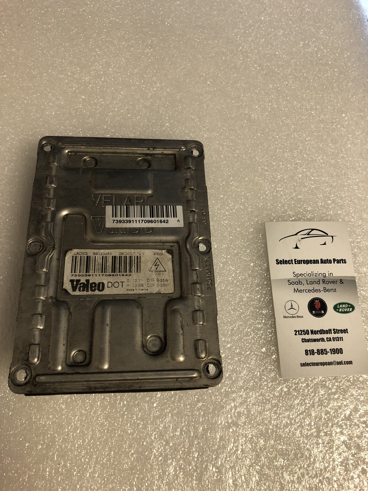 Saab 95 Xenon headlight control unit ballast Valeo used eBay