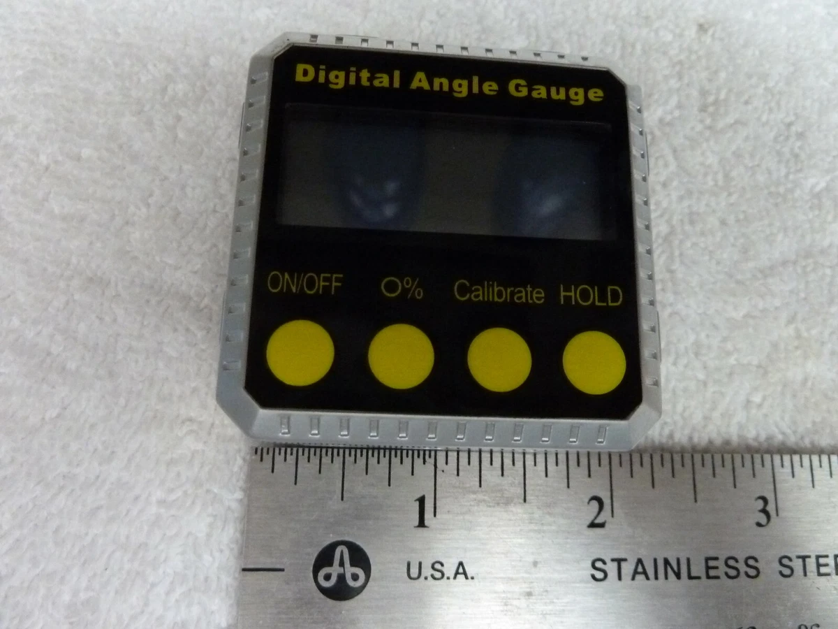 Pittsburgh digital angle gauge deals