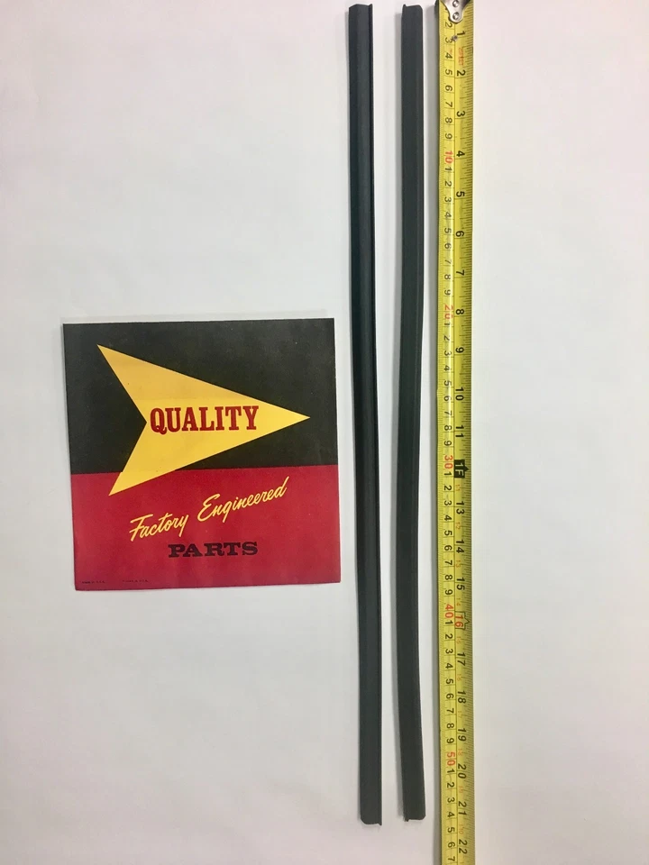 For 1960-1962 Chrysler Quarter Window Divider Rubber Gasket Seal Set - Image 3 of 4