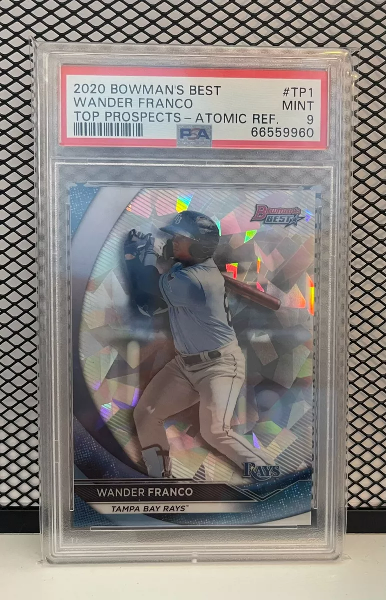 WANDER FRANCO 2020 Bowman's Best ATOMIC REFRACTOR Rookie Card