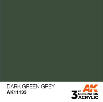その他 Gray Sheep AK AK INTERACTIVE 11133 3GA DARK GREEN-GREY (STANDARD) 17ml (3GEN