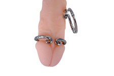 Stainless Steel Penis Ring Head Glan Stimulation Adult Toys Glans Penis Erection