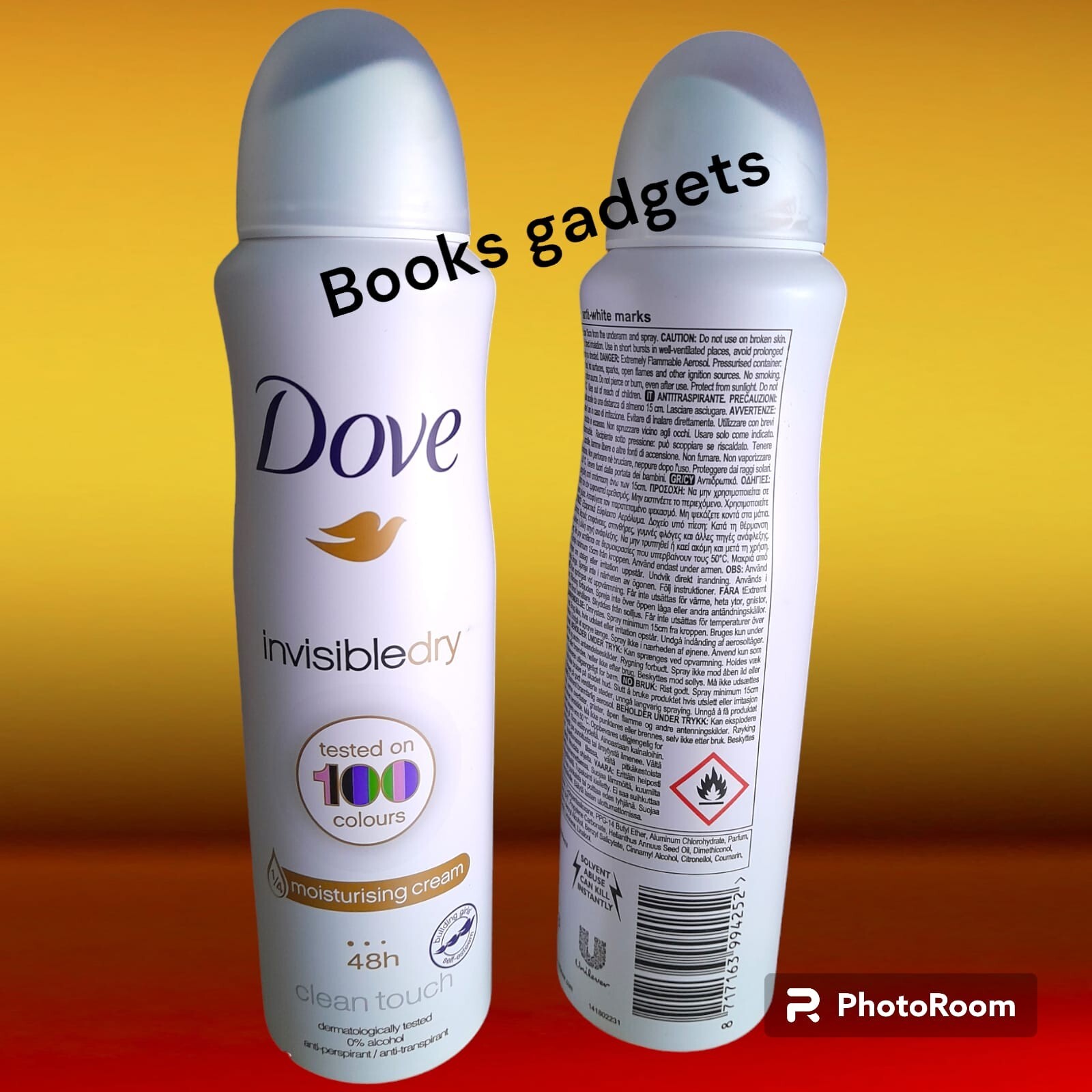 6 Flaconi Dove Invisible Dry Deo Spray 150 ml Deodorante