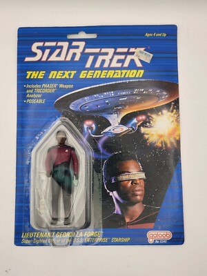 Galoob 1988 Star Trek The Next Generation Action Figure  - Geordi La Forge