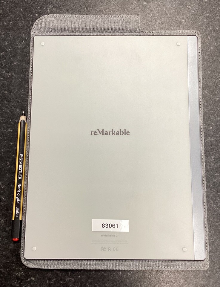 Remarkable 2 Bundle Tablet + Staedtler Noris Digital Jumbo & Case (no