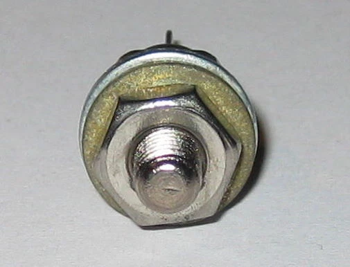 Pequeño diodo de perno de cátodo con herrajes de montaje - WE 485H Foto 2 de 4