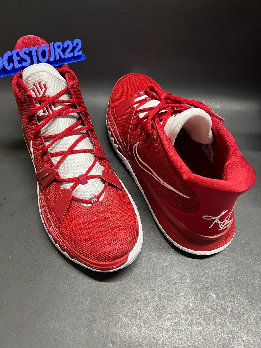 Nike Kyrie 7 ホワイト/レッド NIKE KYRIE 7 TB PROMO TOUGH RED WHITE [DM5042 602] BASKETBALL SZ