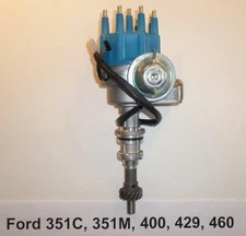 FORD Big Block 351C 351M 400 429 460 BLUE Small Cap HEI Distributor READY-TO-RUN