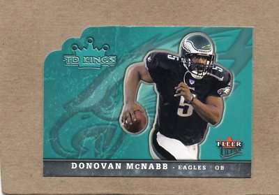 ヴィンテージ】ドノバン・マクナブ McNABB パッチ＆ボールカード NFL