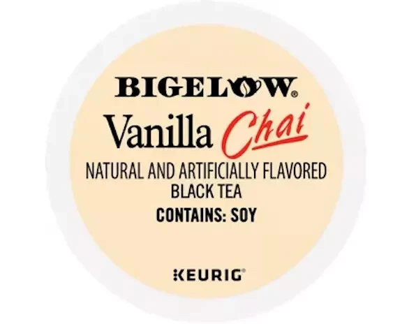 Chá preto Bigelow Vanilla Chai 24 a 144 xícaras Keurig K escolha qualquer tamanho FRETE GRÁTIS - Imagem 2 de 3