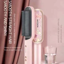 Hair Straightener 2 in 1 Brush Multifunctional Professional Hair Flat Hair Comb