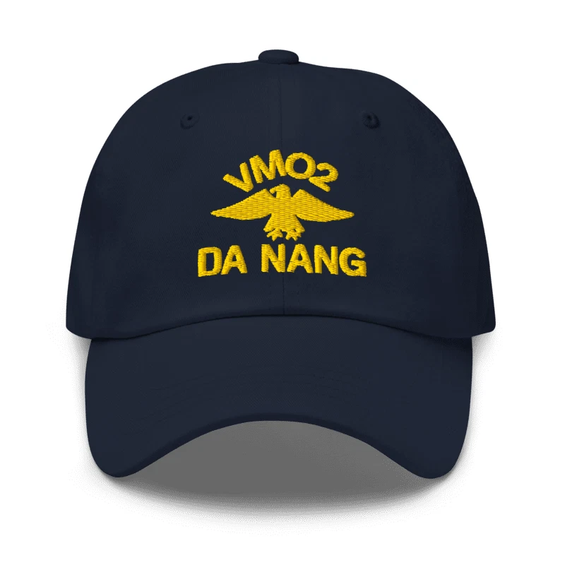 VMO2 Da Nang Navy Color Embroidered Adjustable Classic Dad Hat