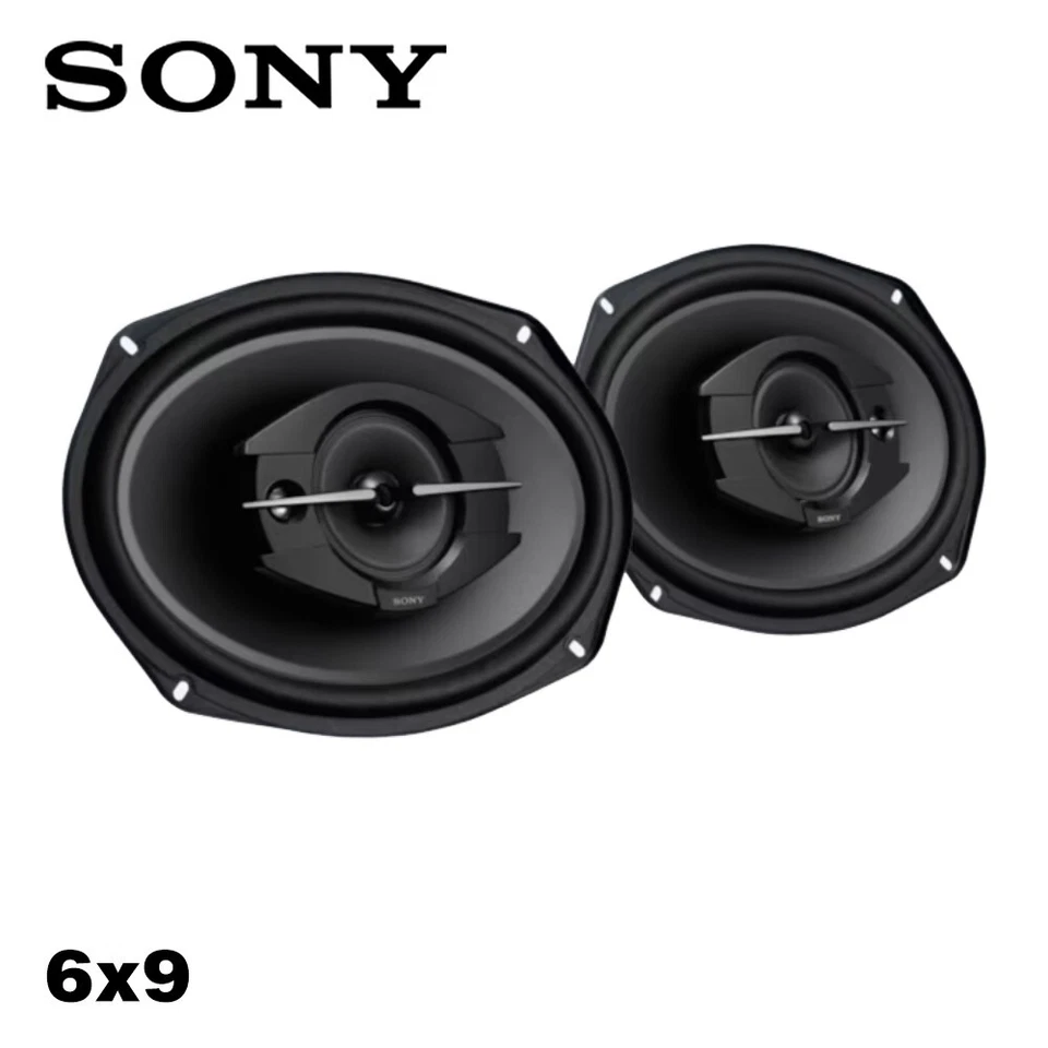 Enceintes Sony XS-GTF6939 Ovales 6x9" 420W Kit 3 Voies Coaxiales - Photo 1/4