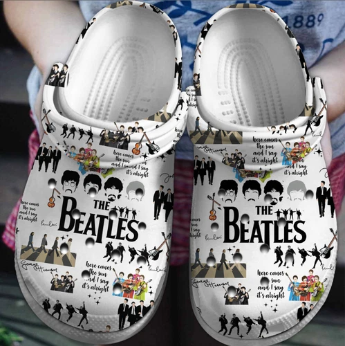The Beatles Music Clogs Shoes Comfortable For Men Women