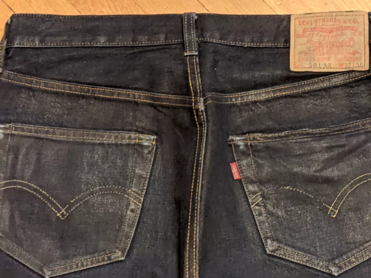 Levi's Vintage Clothing 1955 501XX Red Selvage Denim 12oz (Rigid