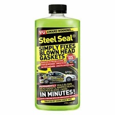 2 x STEEL SEAL 500ml SIMPLY FIXES BLOWN HEAD GASKETS