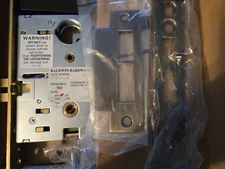 Baldwin Mortise Lock LH 6321 050 LLS Emergency Egress Lever Strength Antique BRS