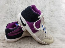 Nike Boys Kyrie 2 826673-104 Purple Basketball Shoes Sneakers Size 7Y