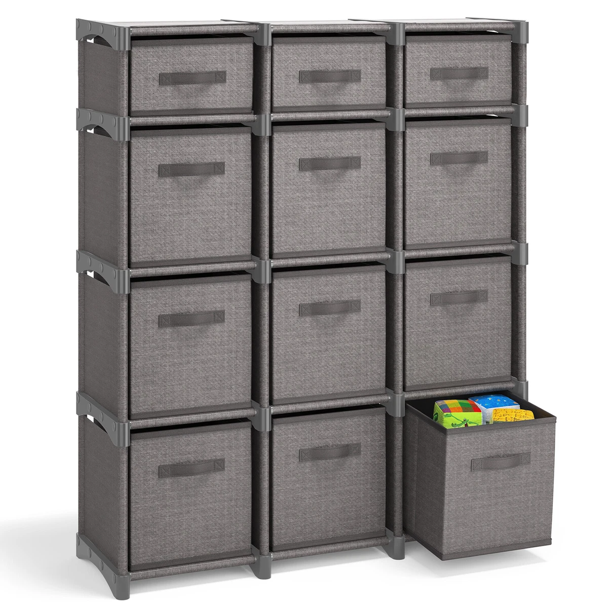 Cube Storage Organizer Bedroom Living Room Office Closet Storage Shelves  Bins