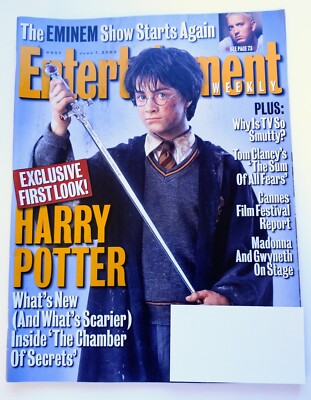 Harry Potter Chamber of Secrets - Entertainment Weekly Magazine - June 7 2002