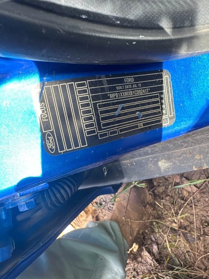 2012 Ford Focus MK3 LW LZ Left Front Door Trim 11-15 OEM #B621 - image 3 of 4