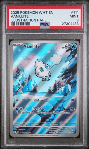 Vanillite graded PSA 9 for sale on eBay