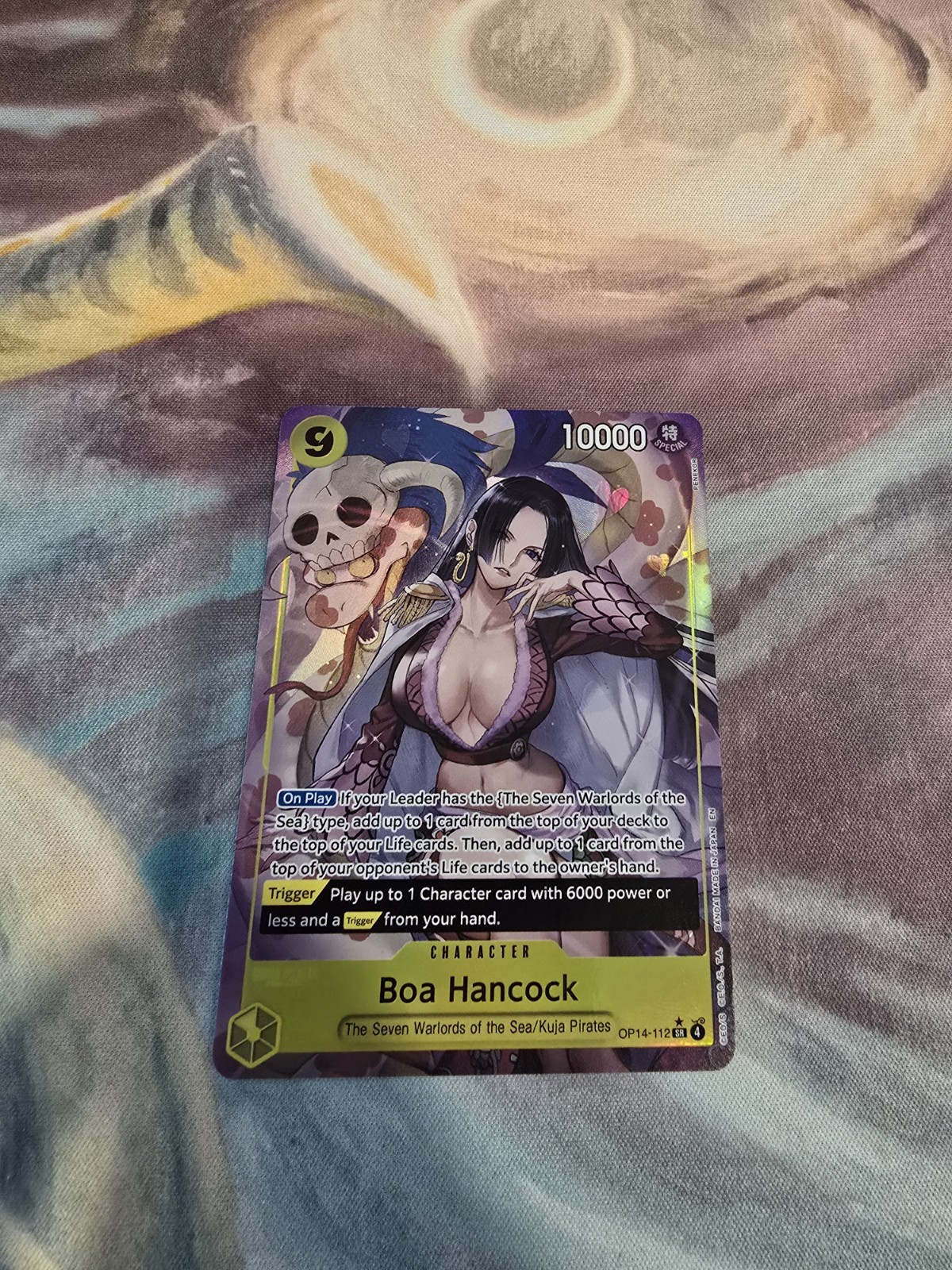 Boa Hancock (Alt Art) OP14-112 SR The Azure Sea’s Seven English One Piece TCG NM