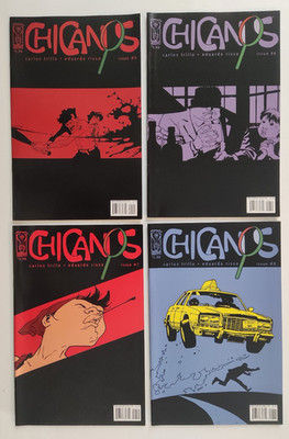 IDW CHICANOS #1-8 (Full Run)  Carlos Trillo / Eduardo Risso  2008  (100 Bullets)