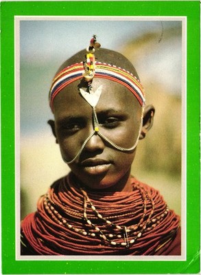 El Molo Women - The El Molo Tribe Postcard Posted